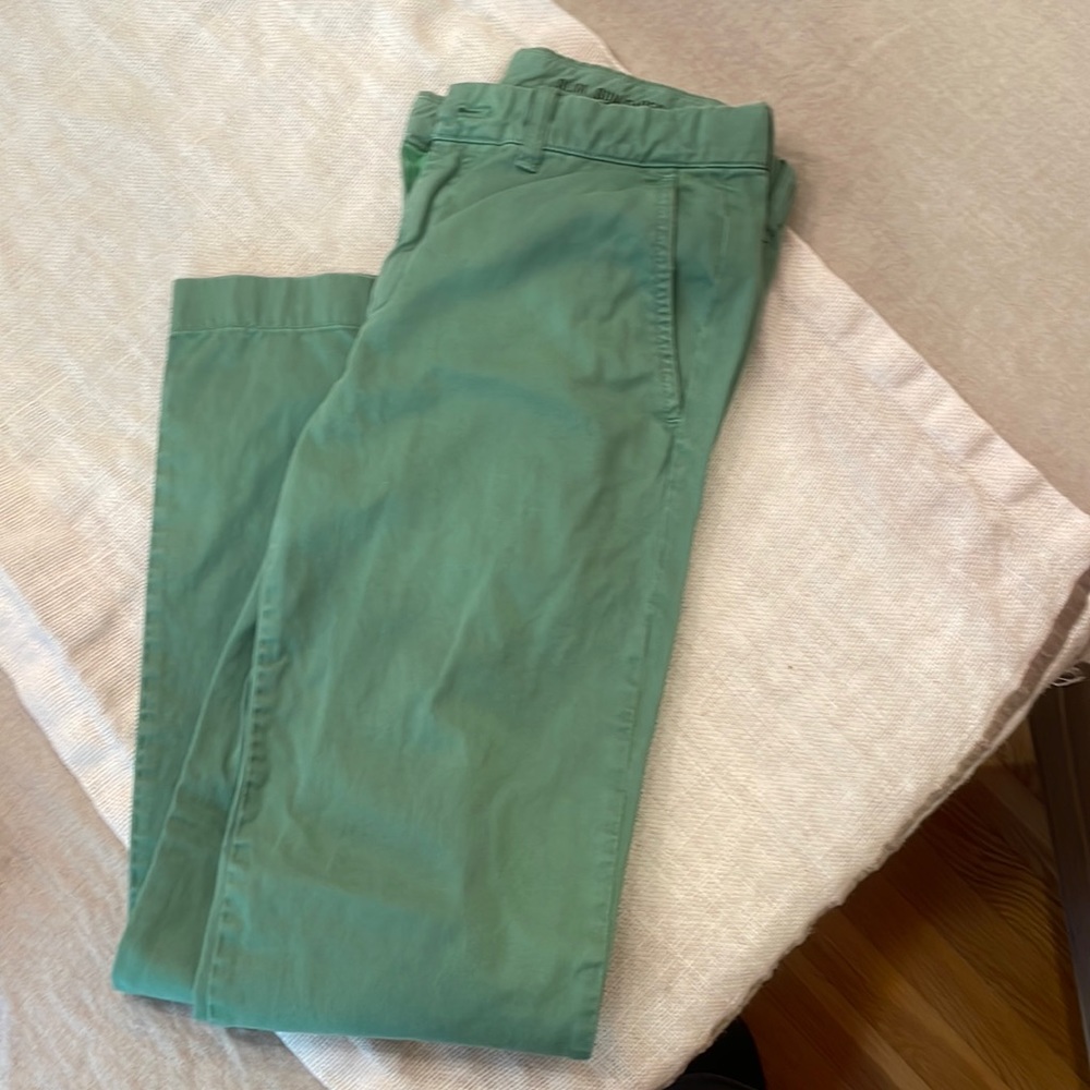 Crewcuts size 10 green khaki pants boys
